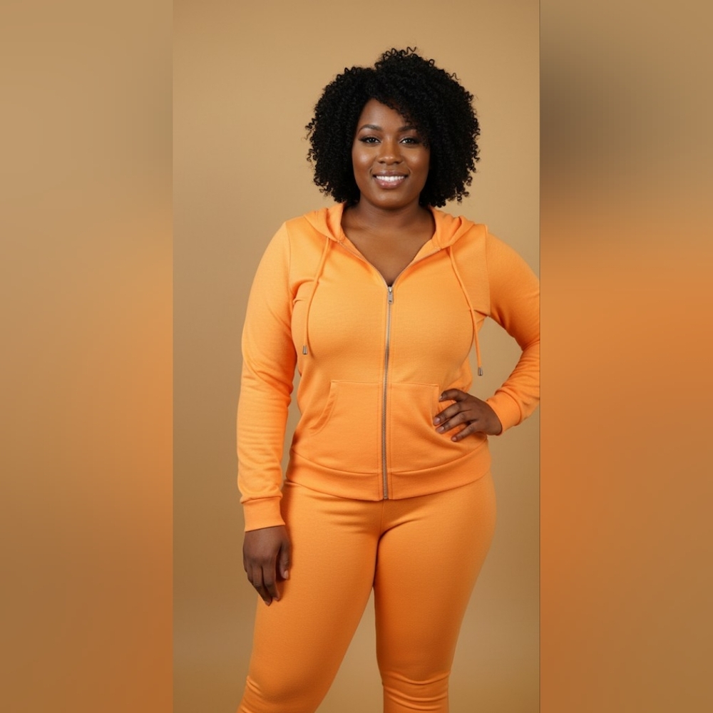 Love Women's Light Orange Track Set